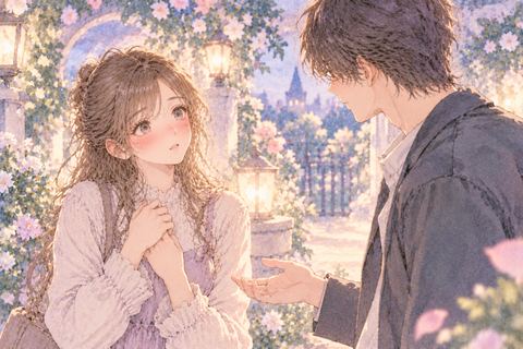 見知らぬ男性から優しく話しかけられ戸惑う大人の女性