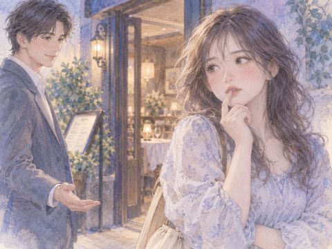男性からデートに誘われ返事を迷っている女性