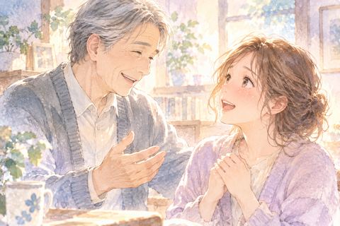 生き返った父と向き合う大人の女性