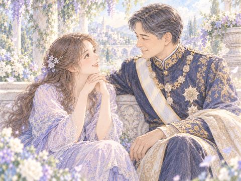 皇居の庭園で天皇陛下に会い感動する女性