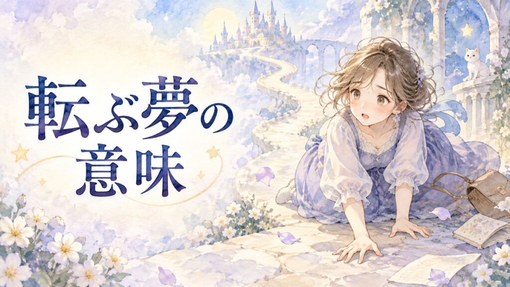 転びかけて体勢を立て直す大人の女性