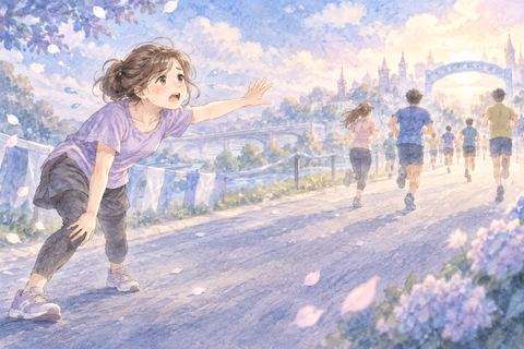 走りたいのに足が重く動けない大人の女性