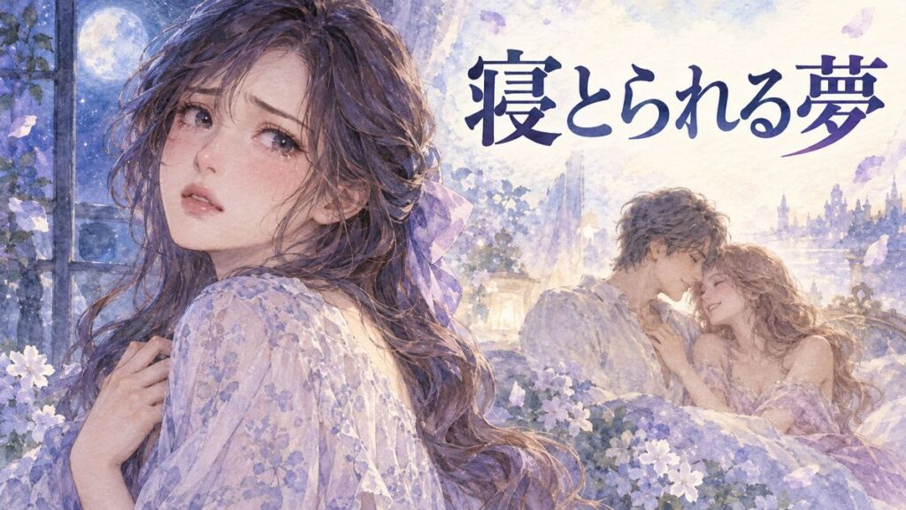 恋人が別の女性と親密に寄り添う姿を見て胸を痛めるアザミ