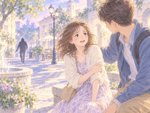 刃物で切りつけられ床に崩れ落ちる女性