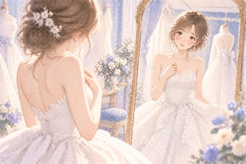 ドレス姿に違和感を覚える大人の女性