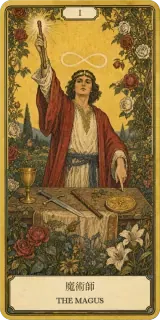 タロットカード 魔術師 THE MAGUS
