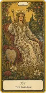 タロットカード 女帝 THE EMPRESS