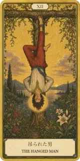 タロットカード 吊られた男 THE HANGED MAN